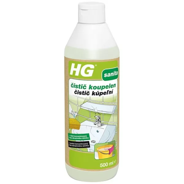 HG Čistič koupelen green 500ml