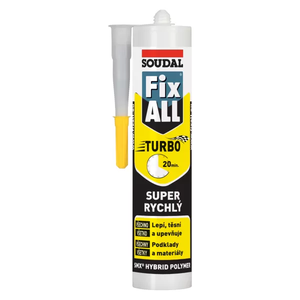 SOUDAL FIX ALL Turbo bílý 290ml