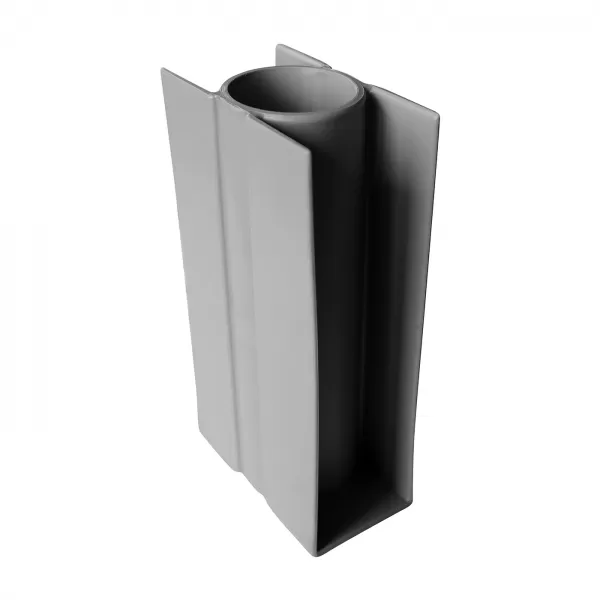 BEKAERT držák stabilizační PVC - 200/48mm - průběžný šedý