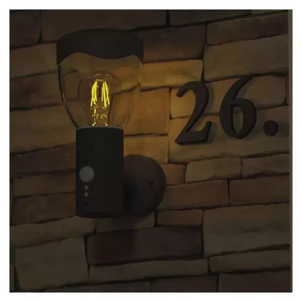EMOS ZGA040P LED zahradní svítidlo nástěnné E27,IP44,MAX 15W