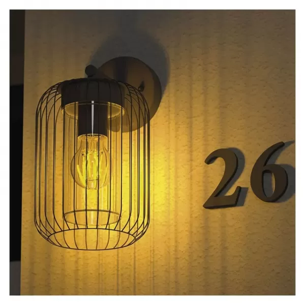 EMOS ZGD010P LED zahradní svítidlo nástěnné E27,IP44,MAX 15W