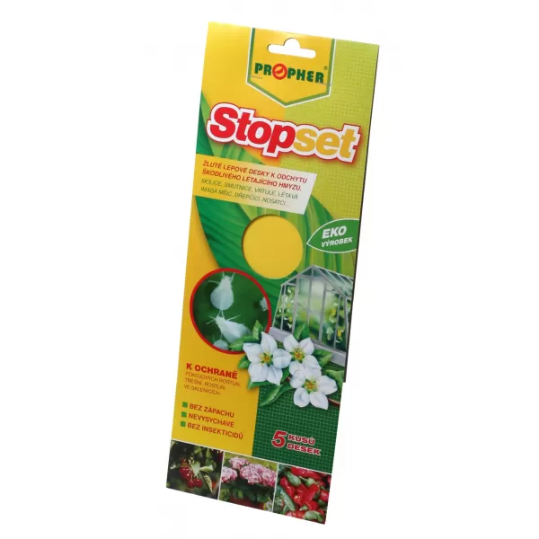 Stopset desky - 10x25 žluté (5 ks)