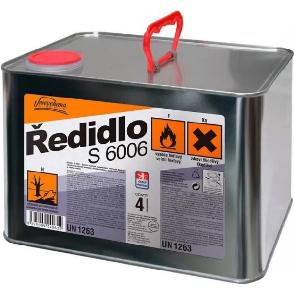 Ředidlo S-6006 4L štět.