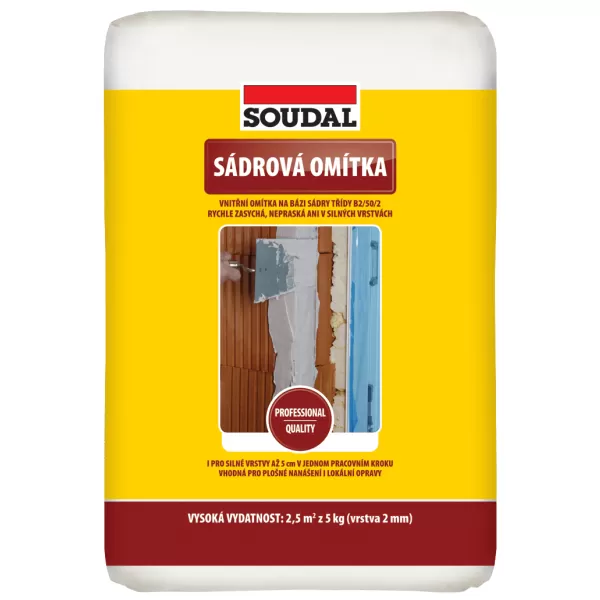 SOUDAL Omítka sádrová 5kg