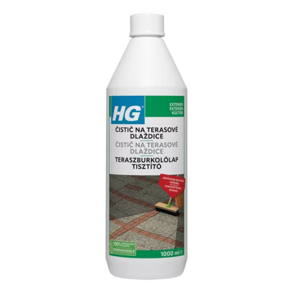 HG183 čistič beton,štěrk.dlaždic 1l