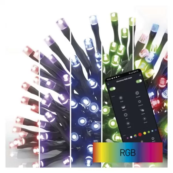 EMOS GOSMART 120LED XMAS CLS 12M RGB D4ZR02