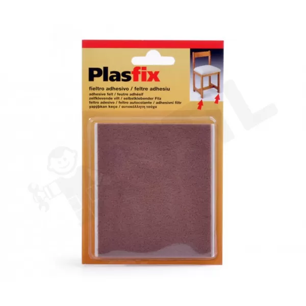 Kluzák filcový hranatý 1000x85mm hnědy