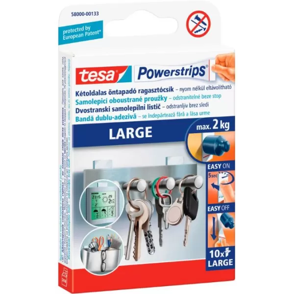 Proužky TESA lepící Powerstrips velké