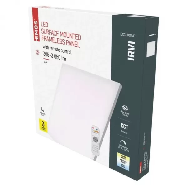 EMOS LED Panel PŘ.BEZRÁ.60x60 36W /ZM5183/