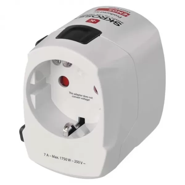 EMOS Cestovní adaptor P0056N bílý