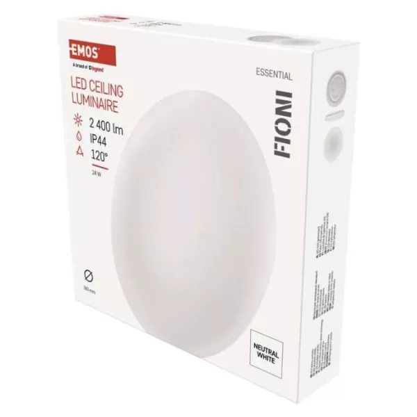 EMOS LED SVÍTIDLO FIONI PŘ. KR 24W 2400LM ZM1122