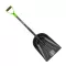 PROCRAFT Lopata na sníh a obilí 36,5cm plast.se sklolaminátovou násadou dlouhá 115cm GPS-1150