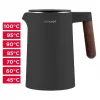 CONCEPT Rychlovarná konvice s regulací teploty 1,5 l NORWOOD, tmavě šedá RK3305