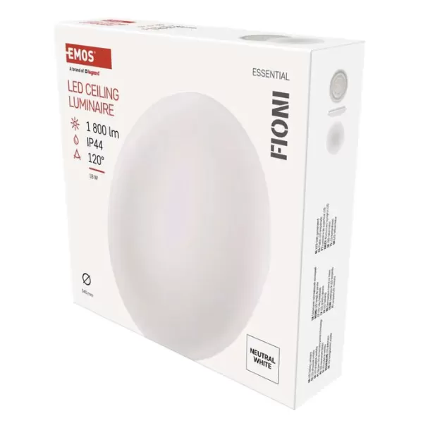 EMOS LED SVÍTIDLO FIONI PŘ. KR 18W ZM1121
