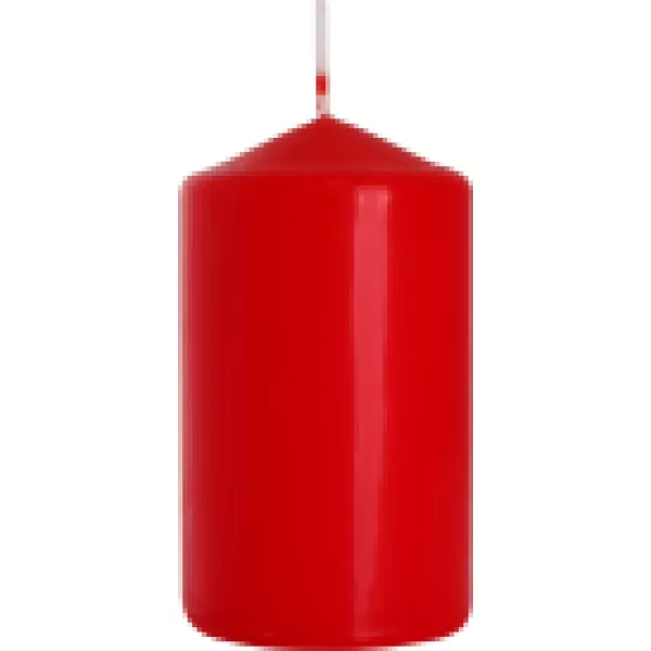 Svíčka válec 60/100 červená