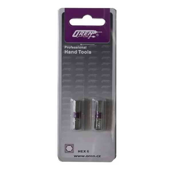 Bity IMBUS 2x25mm,2ks na blistru