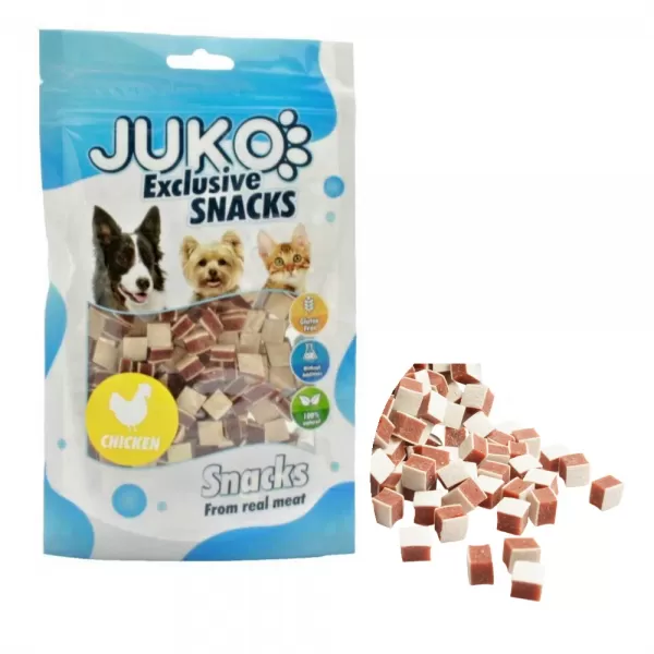 JUKO SNACKS Chicken Meat-Liver,Fish granul 70g