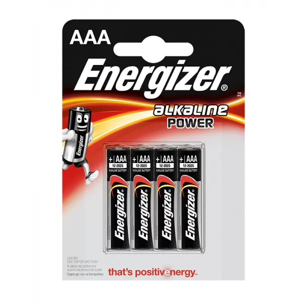 Baterie Energinzer Alkaline Power AAA 4pack