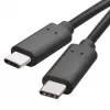 EMOS Nabíjecí a datový kabel 2.0 USB-C/USB-C, 2m černý SM7029BL