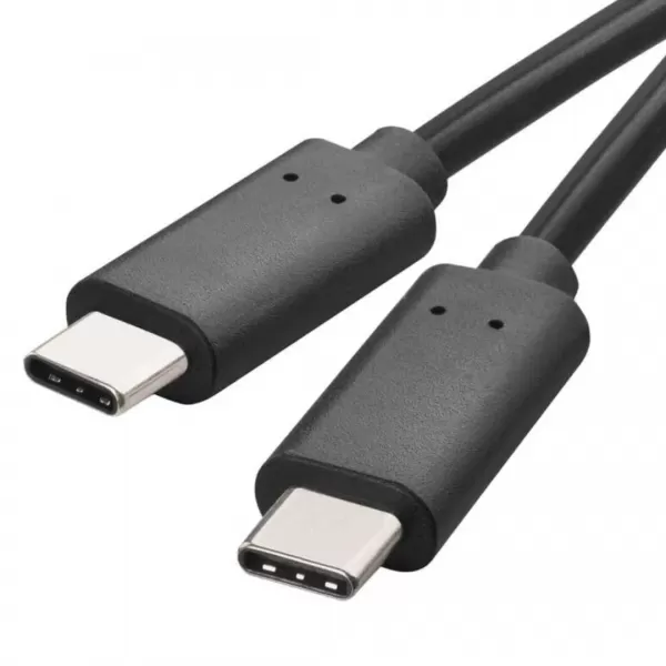 EMOS Nabíjecí a datový kabel 2.0 USB-C/USB-C, 2m černý SM7029BL