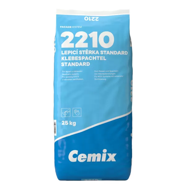 CEMIX 2210 Lepicí stěrka STANDARD 25kg (48ks)