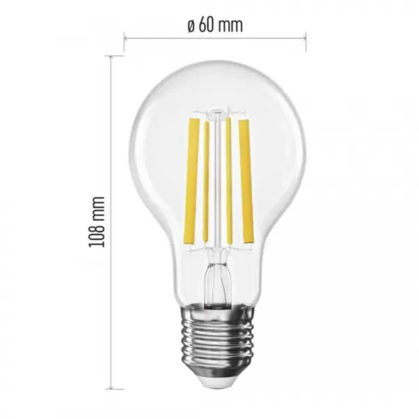 EMOS LED FLM MINI A60 10,5W 1521lm E27 NW ZF5D63