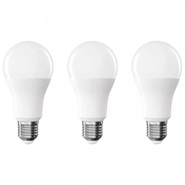 EMOS LED žárovka Classic A60/E27/13W (100W)/1521lm/teplá bílá 3ks/bal. ZQ5E61.3