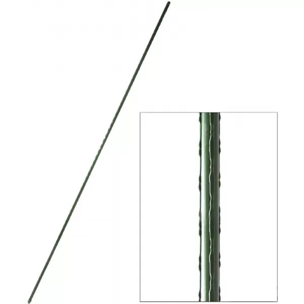 Tyč k rostlinám - 180 cm zel. tl. 16 mm