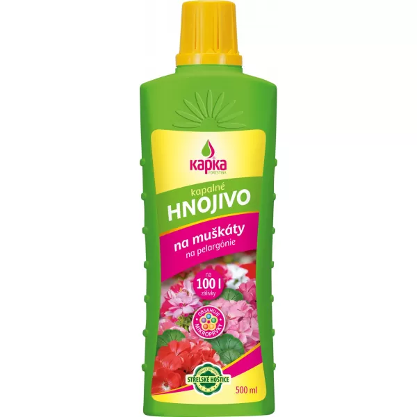 Kapka - muškáty 500 ml