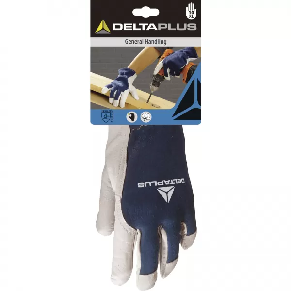 Rukavice DPCT402 blistr vel. 10 (XL) - modrá-bílá
