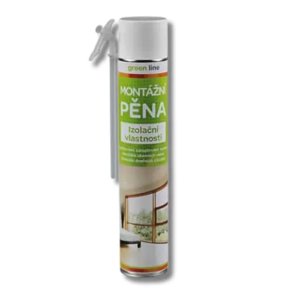 DENB Pěna mont.trubičk.750ml Green line