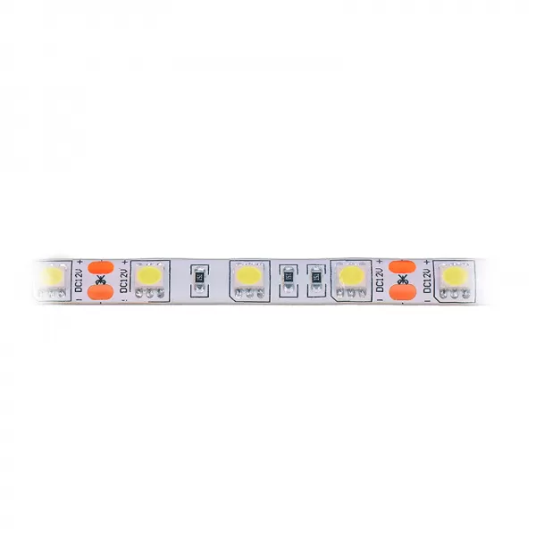 LED Pás světelný 5m, SMD5050 60LED/m, 14,4W/m, IP65, studená bílá