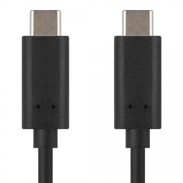 EMOS Nabíjecí a datový kabel 2.0 USB-C/USB-C, 2m černý SM7029BL