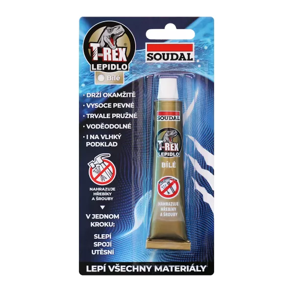 SOUDAL Lepidlo T-REX bílé 25ml