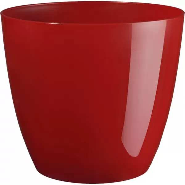 Obal Ella - lesklá červená (vánoční řada) 15 cm