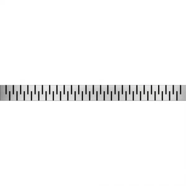 Mřížka do lineárního žlabu,650mm medium lesk