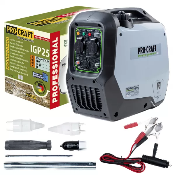 PROCRAFT Invertorová elektrocentrála IGP25