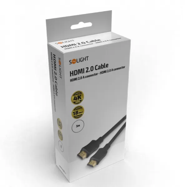 HDMI kab. s ethernetem,HDMI 2.0A konektor,3M