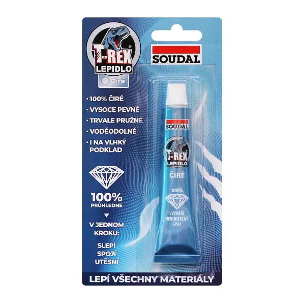 SOUDAL Lepidlo T-REX čiré 25ml