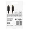 EMOS Nabíjecí a datový kabel 2.0 USB-C/USB-C, 2m černý SM7029BL