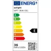 LED Světlo prachotěsné IP65 36W 4200lm 5000K