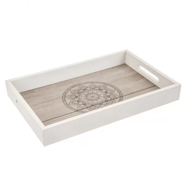 Tác dřevo MANDALA 35x24 cm