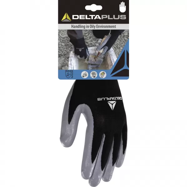 Rukavice DPVE712GR blistr vel. 10 (XL) - šedá-černá