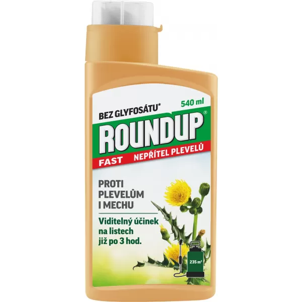 Roundup Fast / bez glyfosátu - 540 ml koncentrát