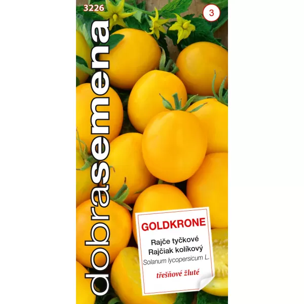 Dobrá semena Rajče tyč. třešňové - Goldkrone 40s