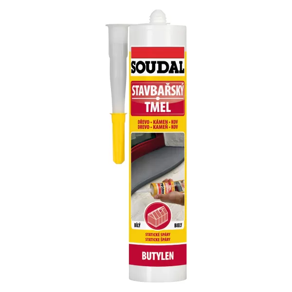 SOUDAL Tmel stavbařský šedý 280ml