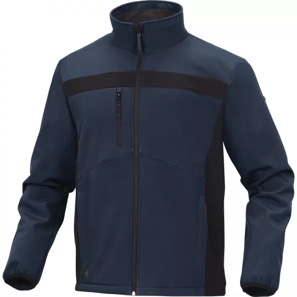 Bunda pr.LULEA2 softshell vel.XL nám.modrá-černá