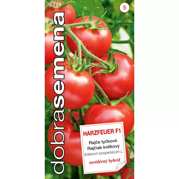 Dobrá semena Rajče tyč. - Harzfeuer F1 10s
