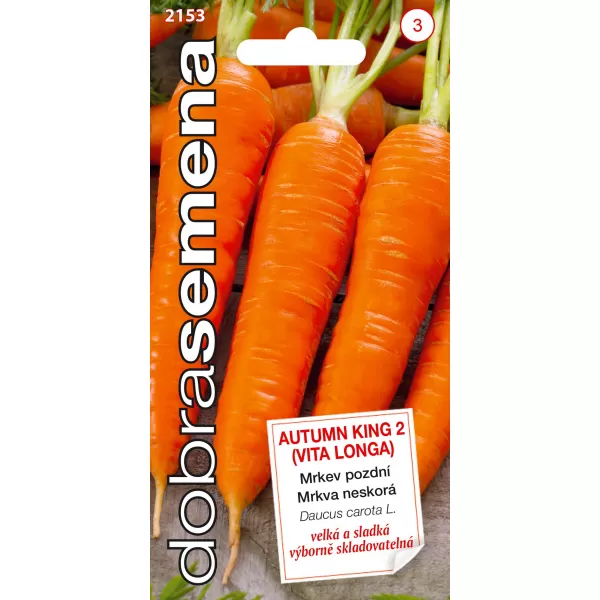 Dobrá semena Mrkev - Autumn King 2 (Vita Longa) pozdní 3g