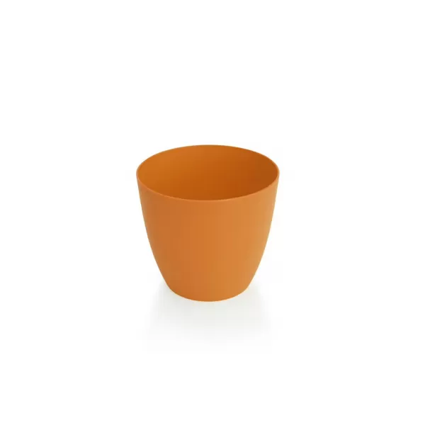 Obal Ella - matná oranžová 7 cm